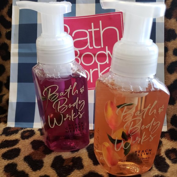 Bath & Body Works Other - Bath & Body Works Soaps -2- Black Cherry & Peach